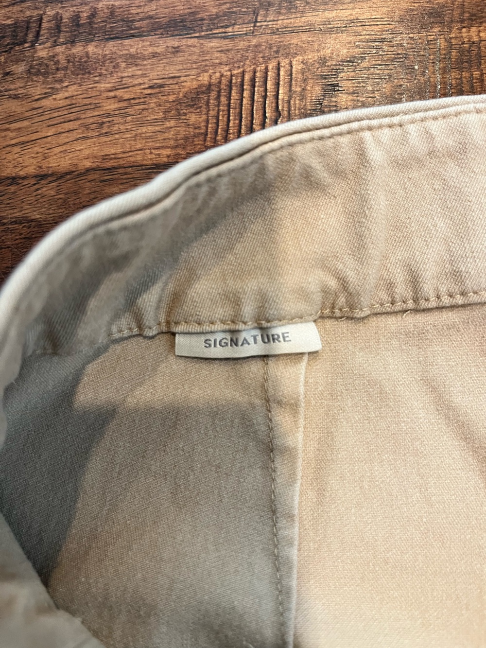 TALBOTS. WOMENS KAKHI SIGNATURE CASUAL PANTS SIZE 8. EXCELLENT! - Picture 5 of 7